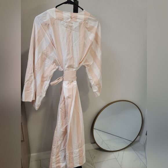 Lake Pajamas Kimono Robe - Stripe Xxl - Picture 4 of 6